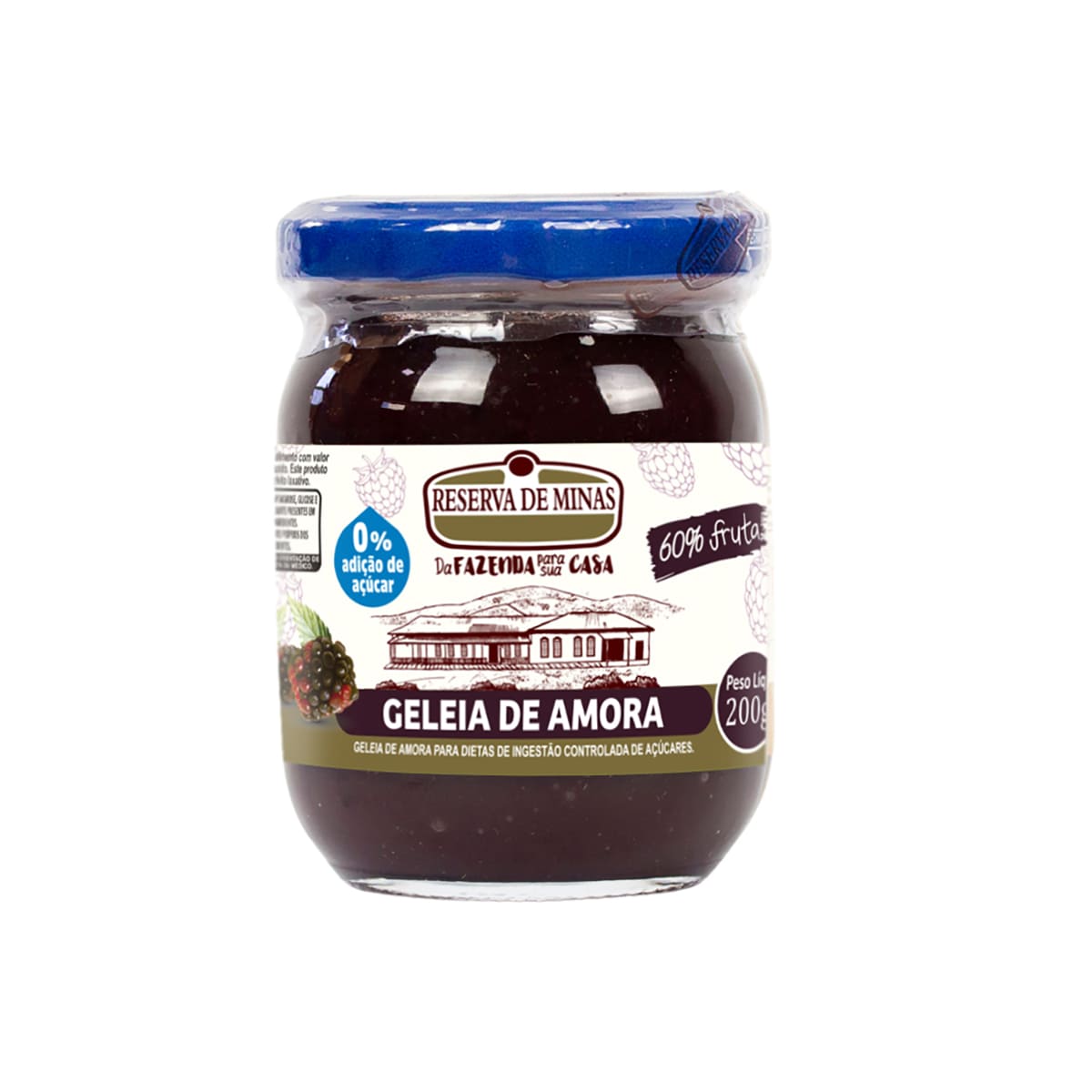 Geleia de Amora Zero Reserva