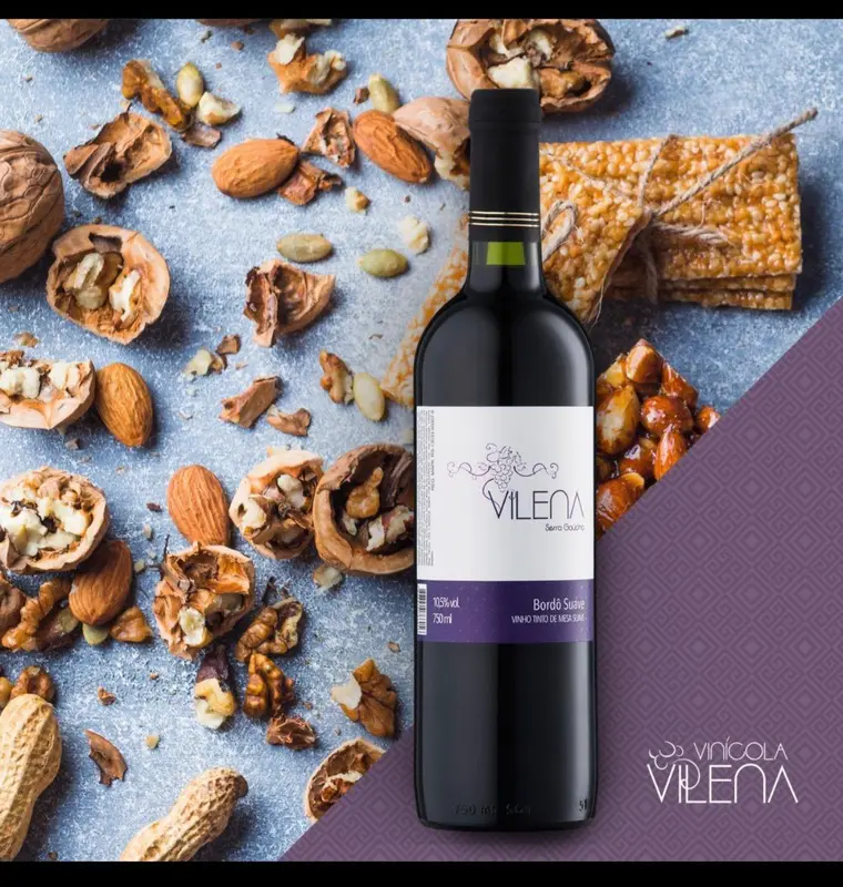 Vinho Vilena Tinto Suave