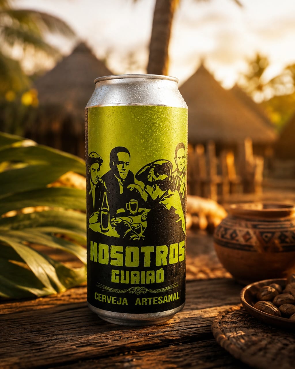 Cerveja Nosotros Guaiaó Latão
