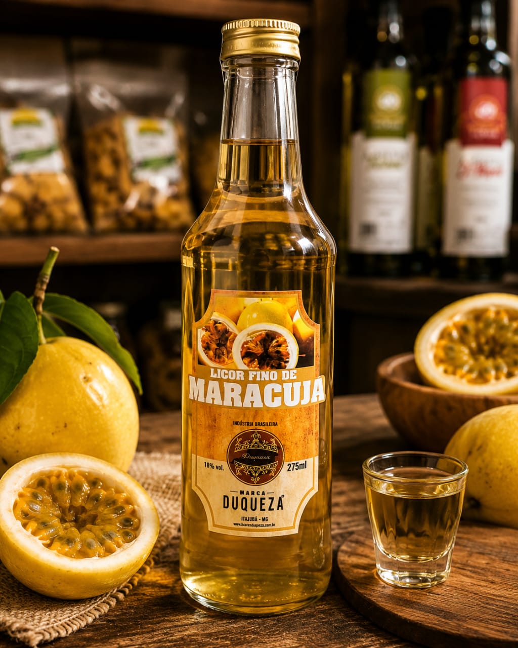 Licor Fino de Maracujá