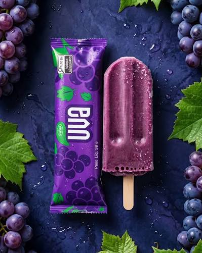 Picolé Fruta Uva