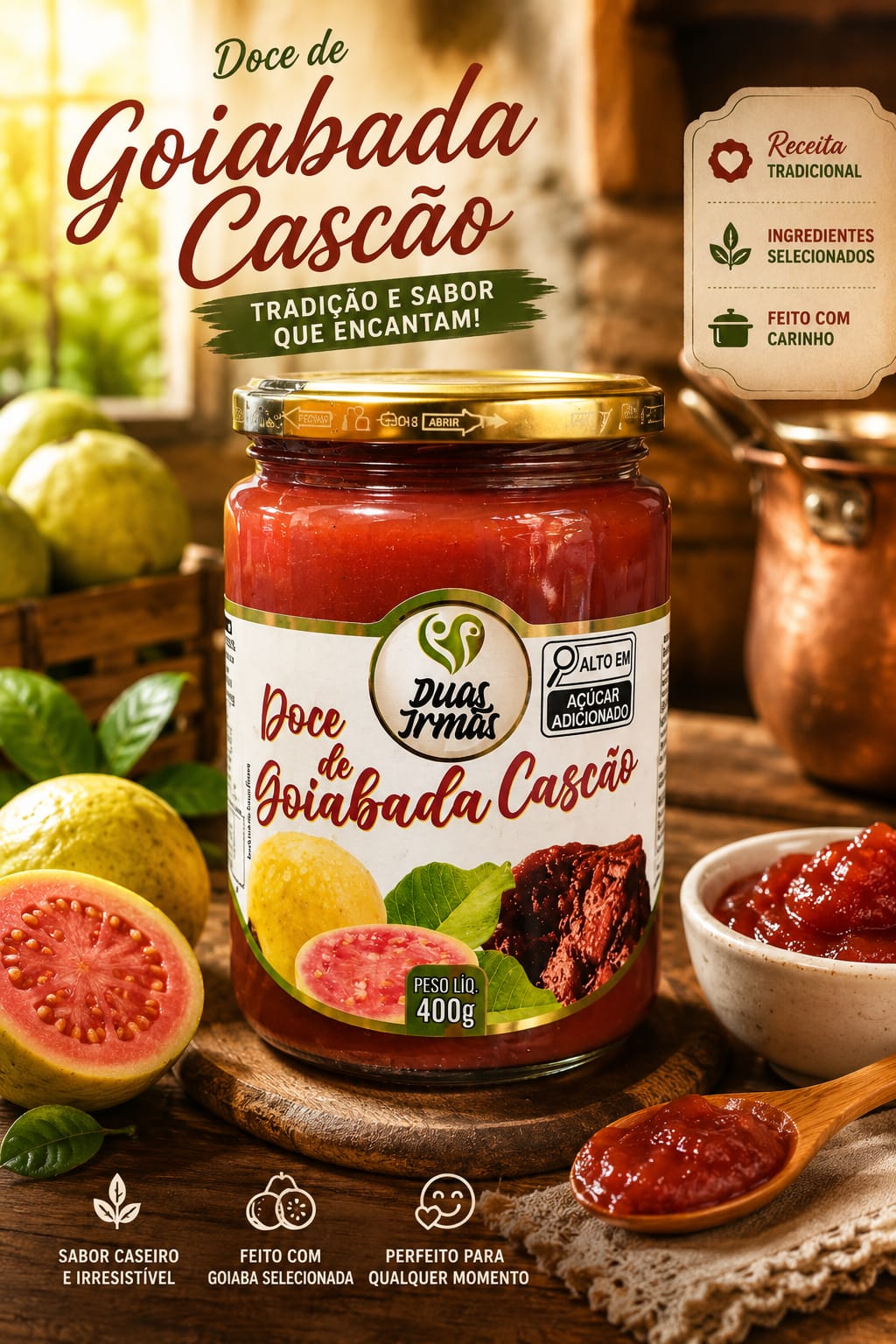 Goiabada Cascão Cremosa