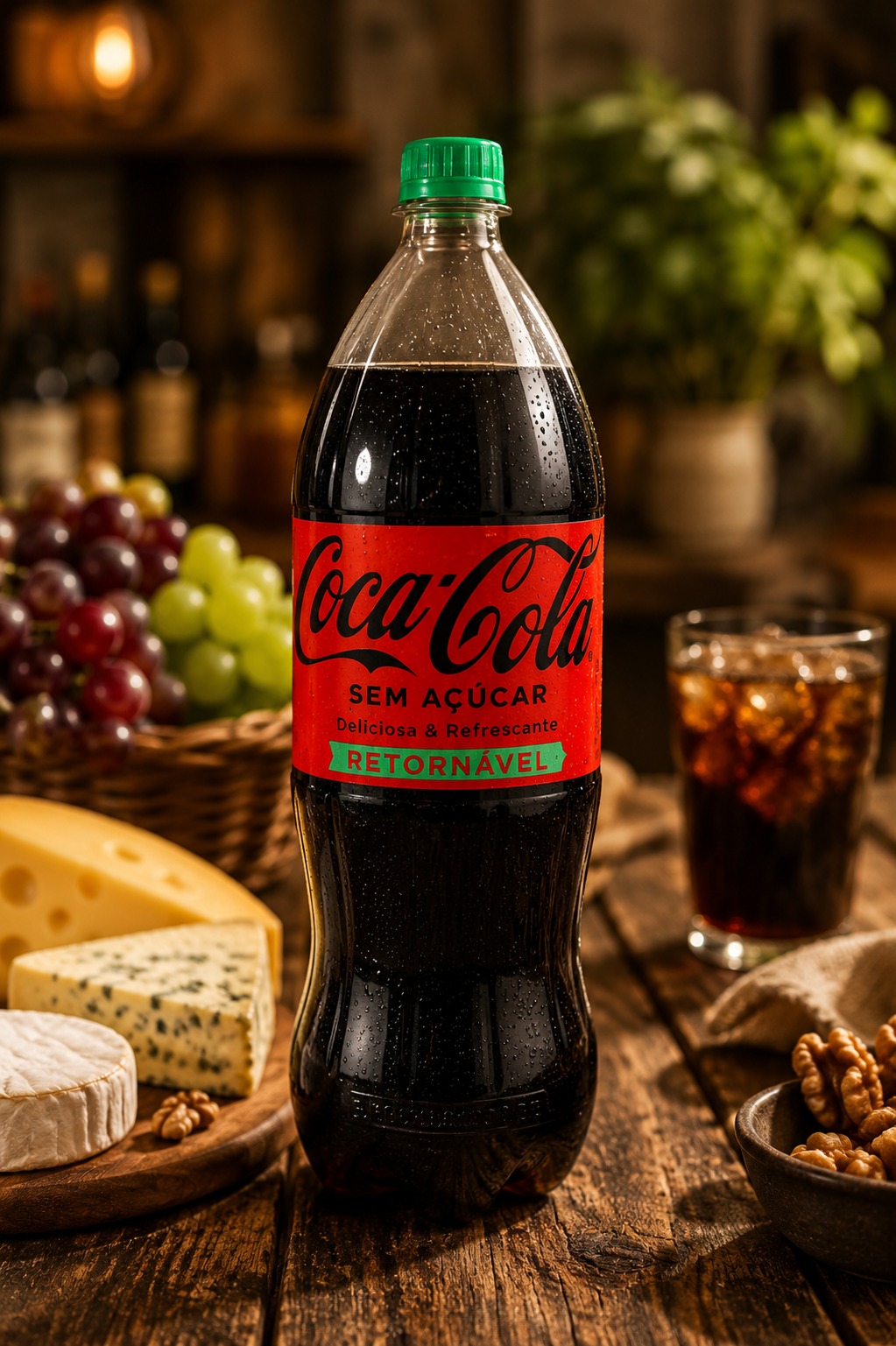 Coca Cola Zero 2L retornável
