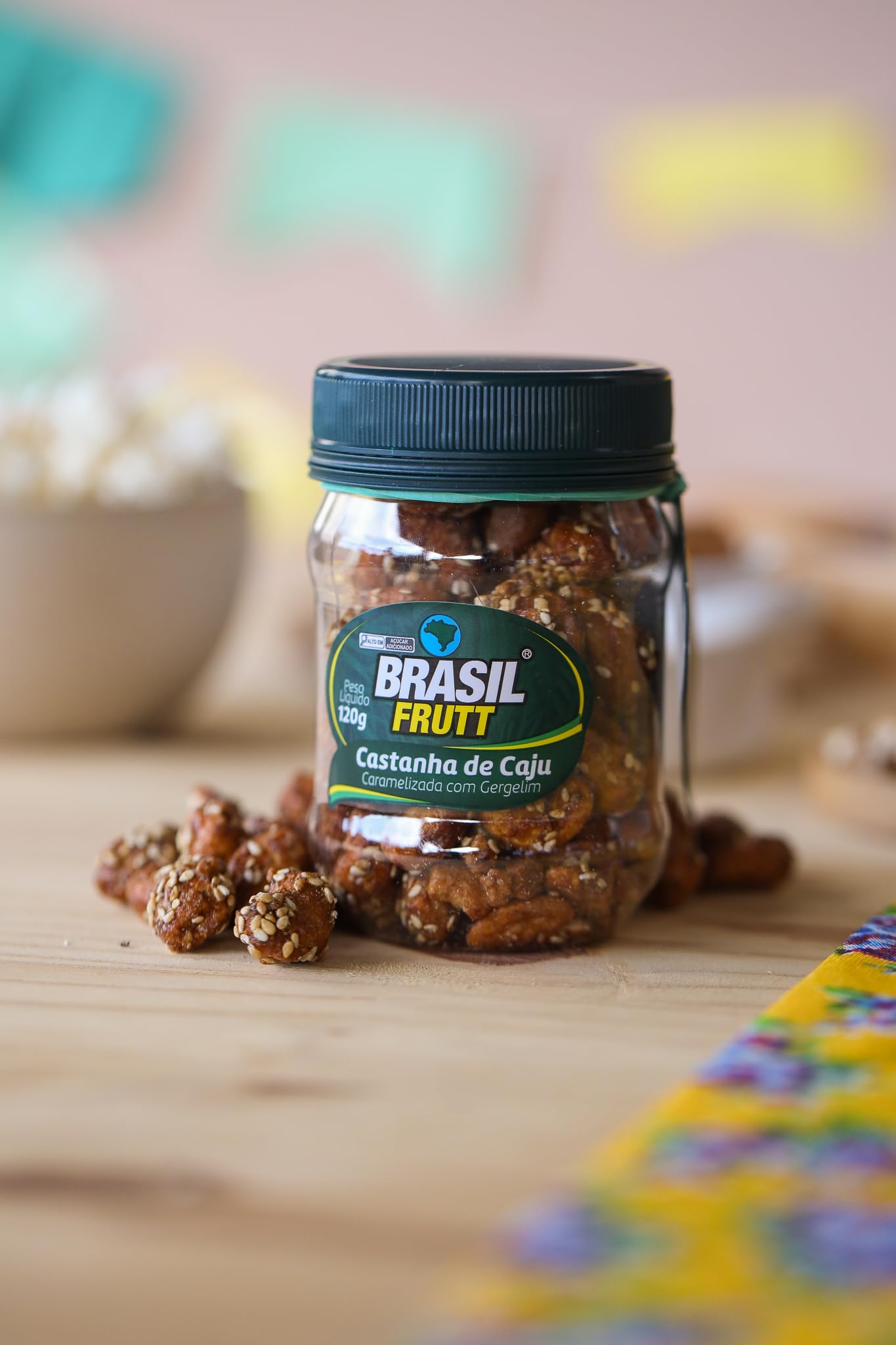 Castanha de Caju Caramelizada