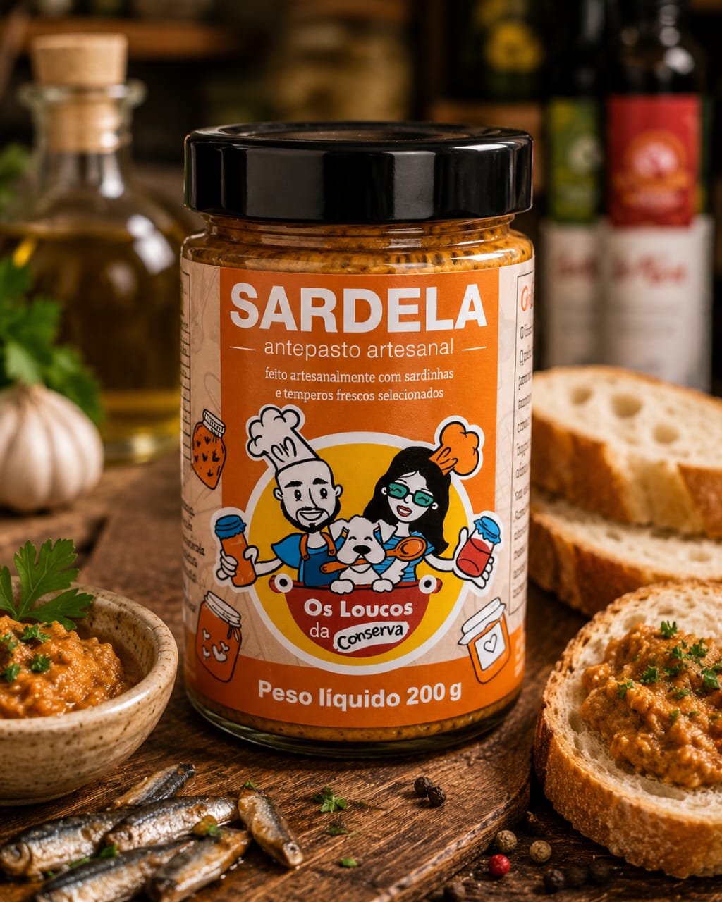 Sardela Os Loucos da Conserva
