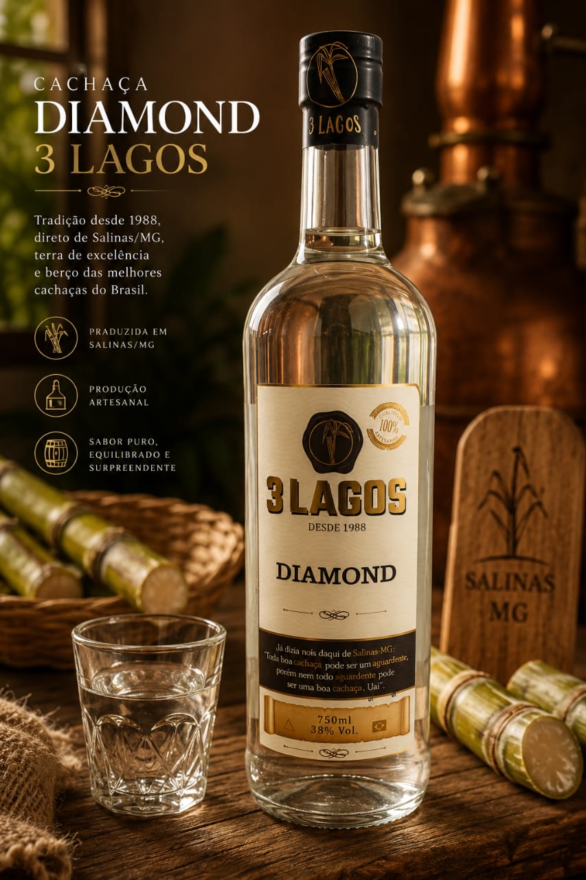 Cachaça Prata Diamond
