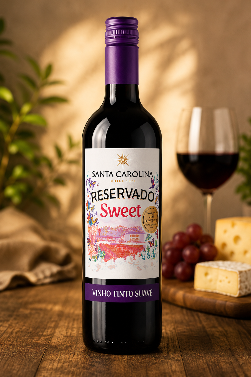 Vinho Santa Carolina Tinto Suave