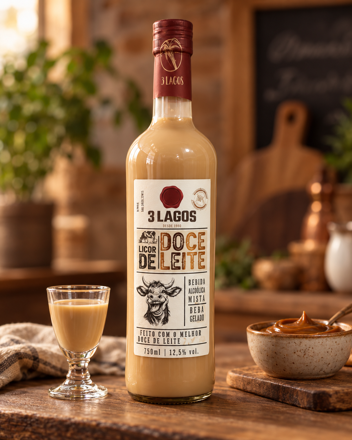 Licor de Doce de Leite 3 Lagos
