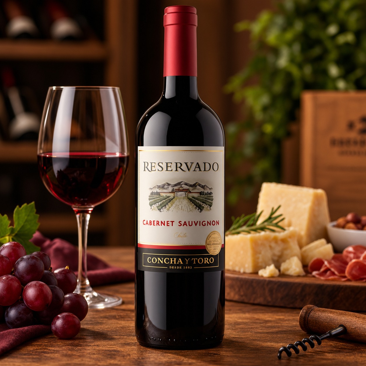 Vinho Reservado Concha Y Toro Cabernet Sauvignon 750ml