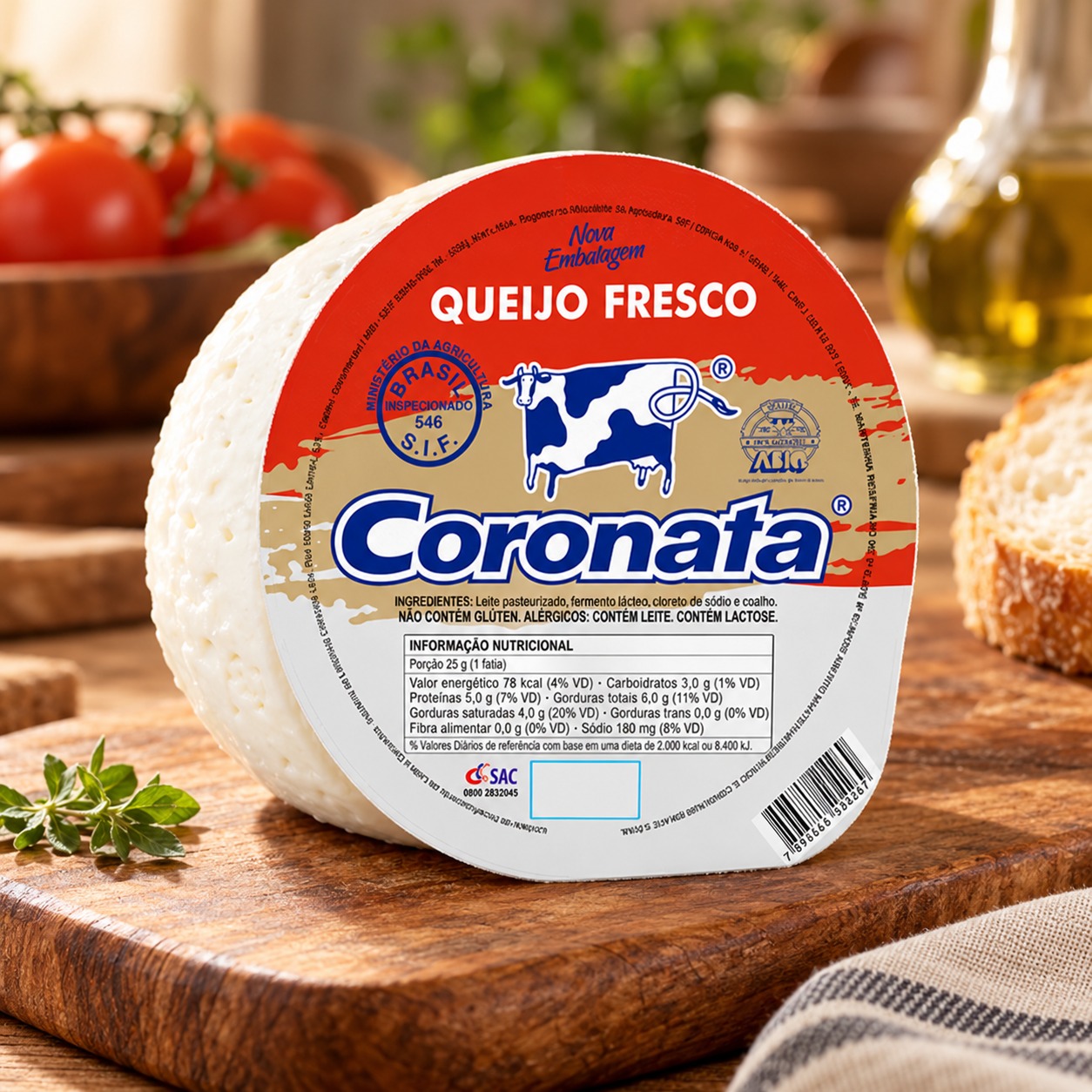 Queijo Frescal Baby Coronata